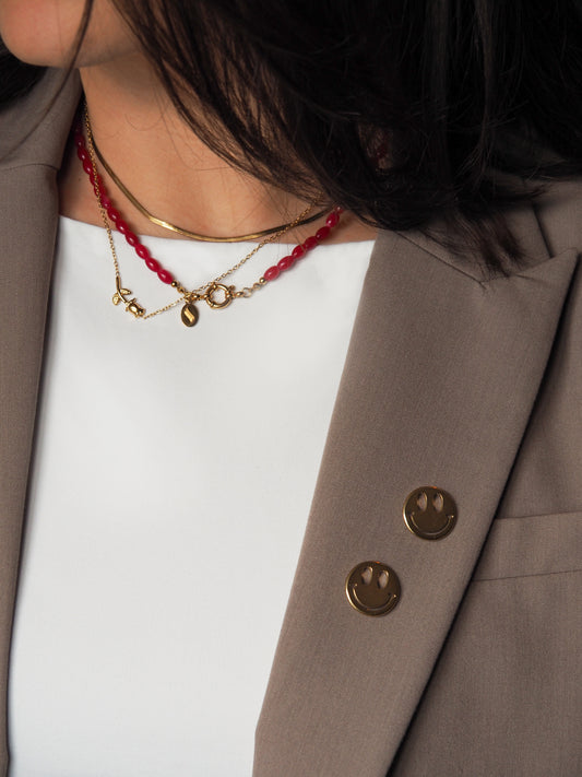 Broche Happy Face