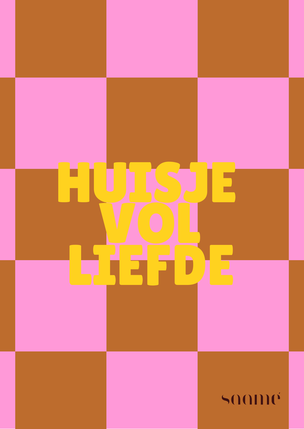 Wenskaart - kleurrijk