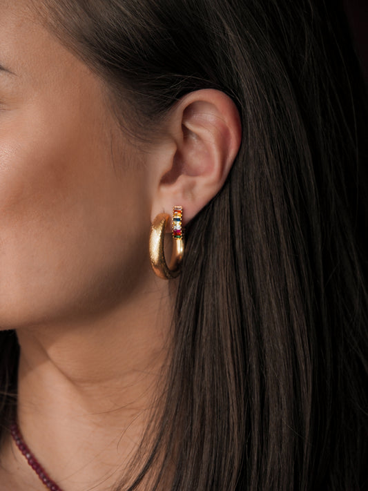 Earrings Casual Hoops