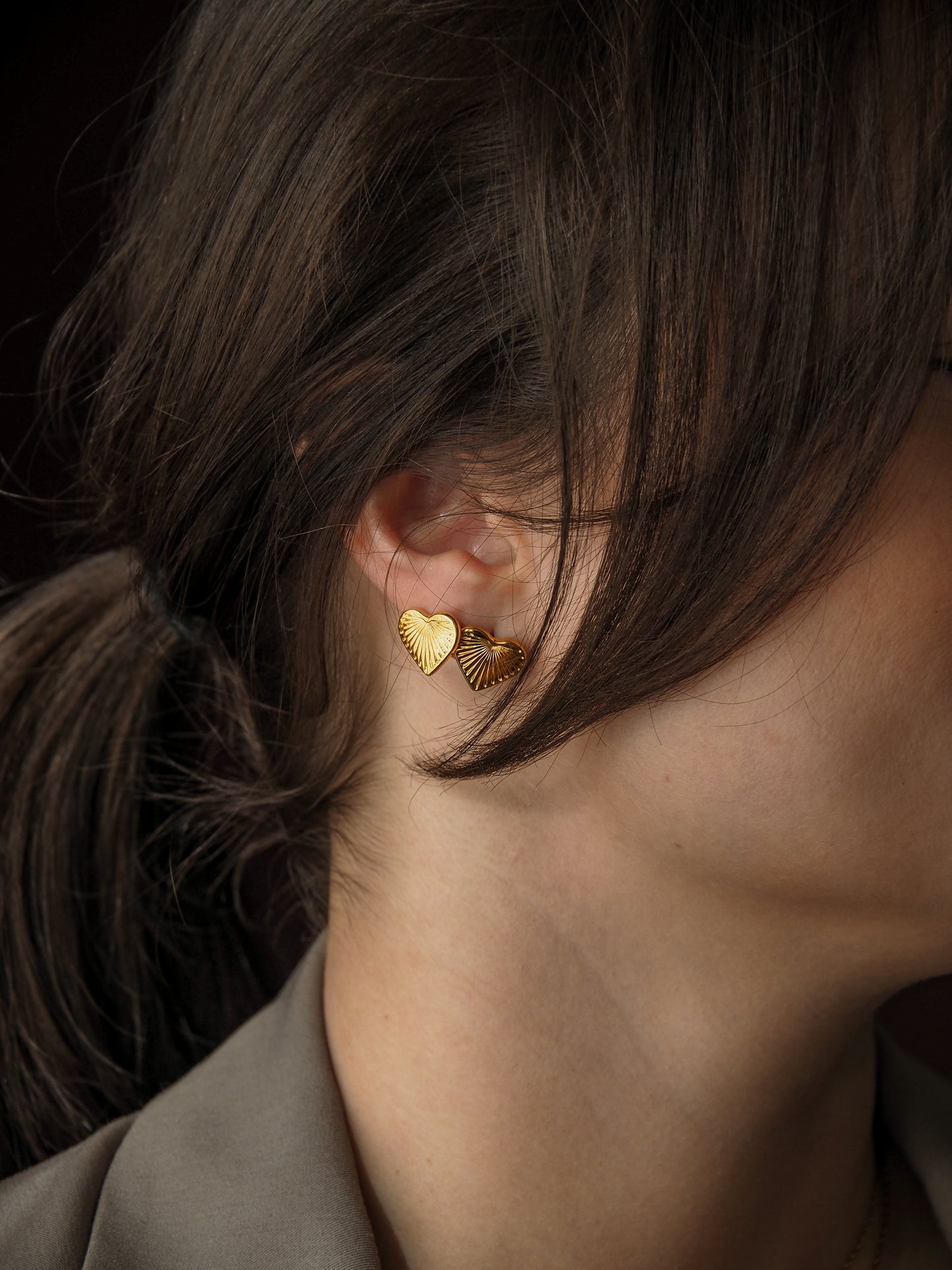 Earrings Daily Hearts
