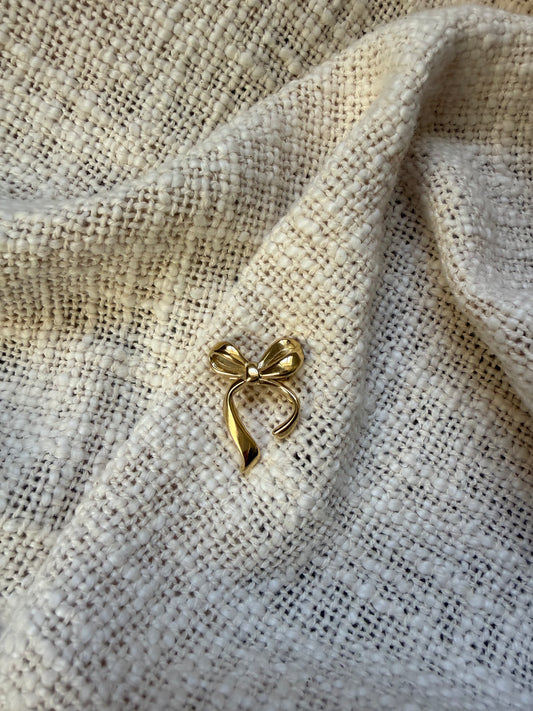 Broche Golden Bow