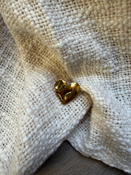 Broche Heart Shell