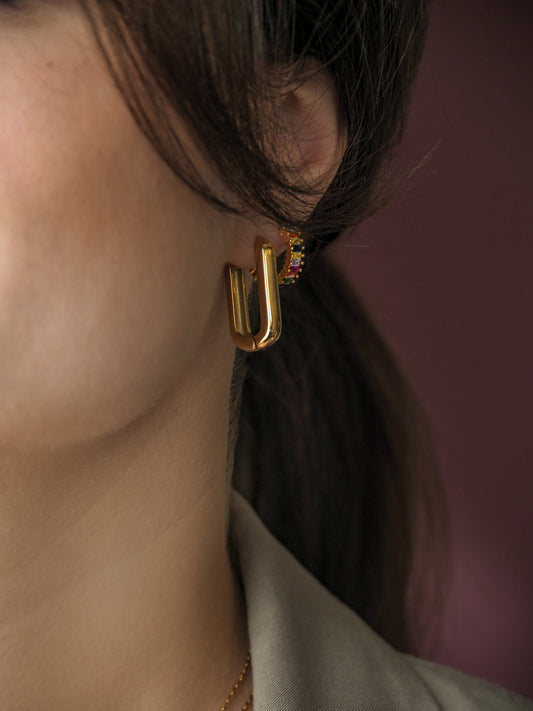 Earrings U-Hoops