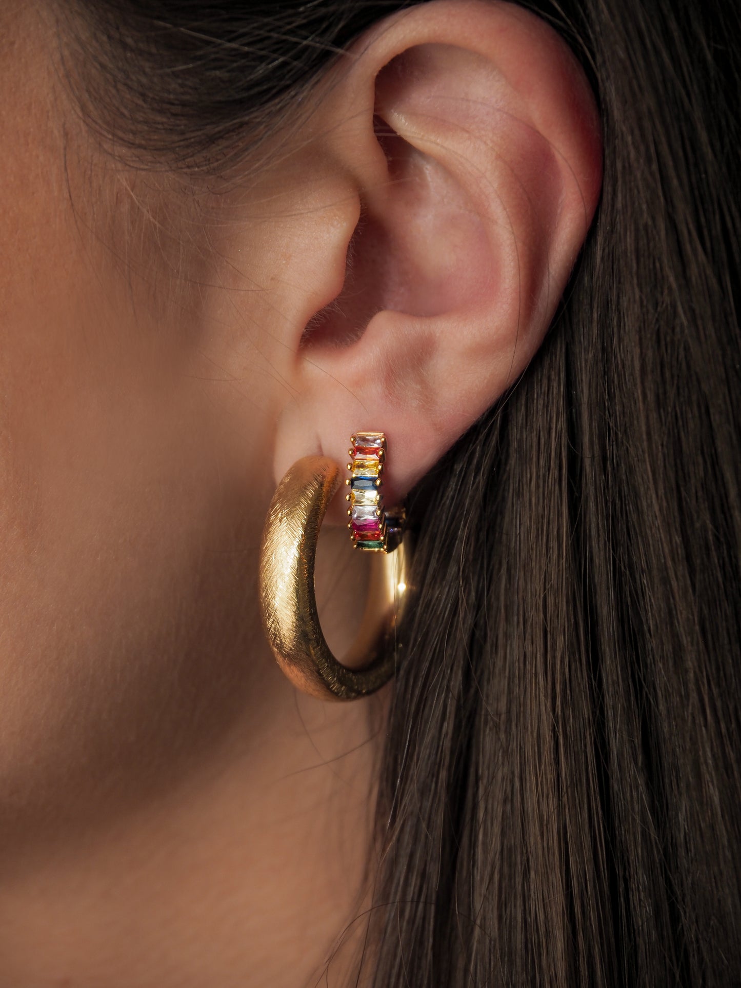 Earrings Casual Hoops