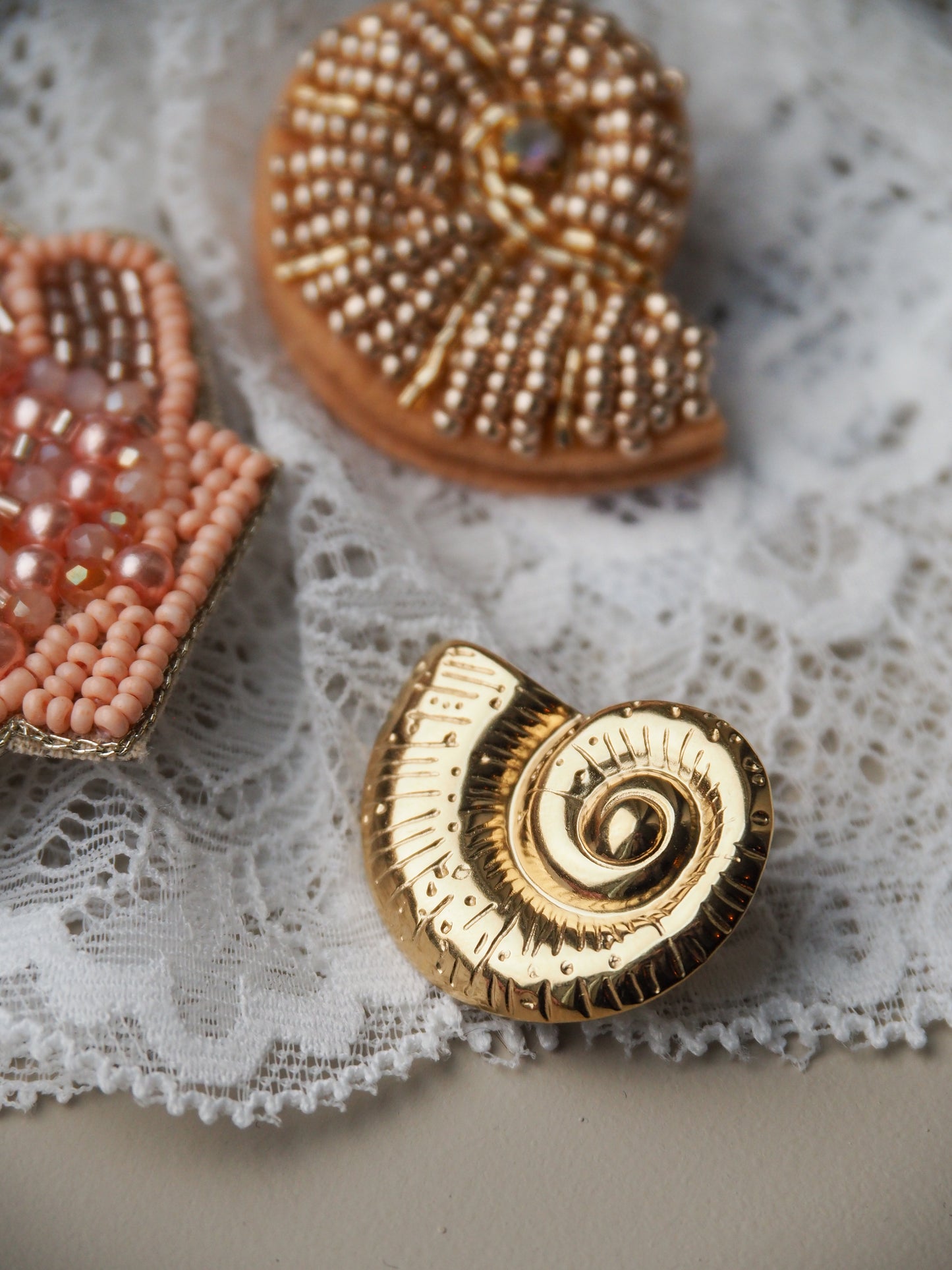 Broche Sea Spiral